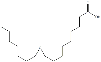 9,10-epoxypalmitic acid Struktur