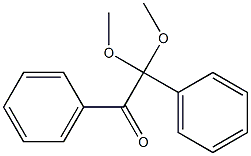 2,2-dimethoxy(1,2)diphenyletanone Struktur