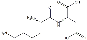 lysyl aspartic acid Struktur