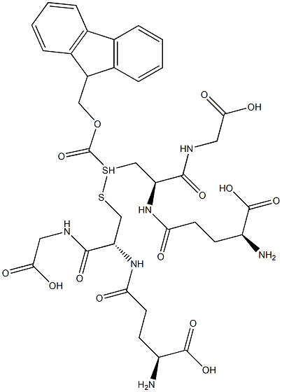 S-fluorenylmethoxycarbonylglutathione Struktur