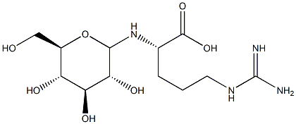 glucosylarginine Struktur