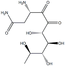 asparaginyl-rhamnose Struktur