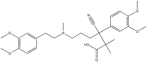 carboxyverapamil Struktur