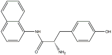 tyrosine-naphthylamide Struktur