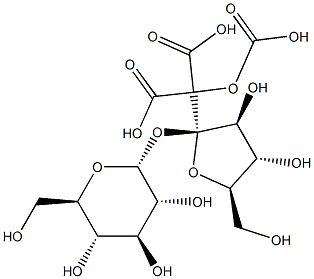 sucrose tricarboxylic acid Struktur