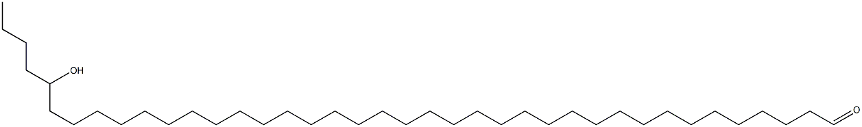 35-hydroxynonatriacontanal Struktur