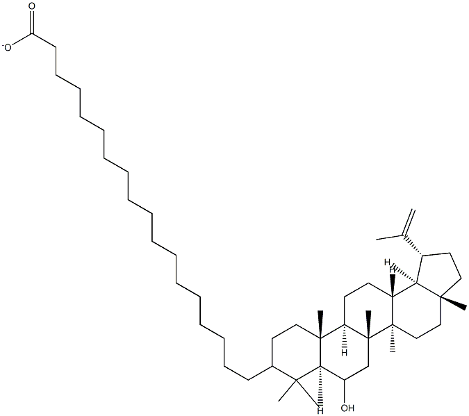 6-hydroxylup-20(29)-en-3-octadecanoate Struktur