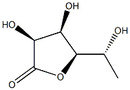 rhamnono-1,4-lactone Struktur