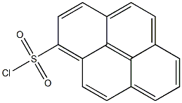 pyrene sulfonyl chloride Struktur