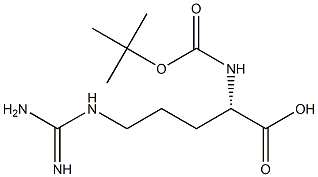 tert-butyloxycarbonyl-arginine Struktur