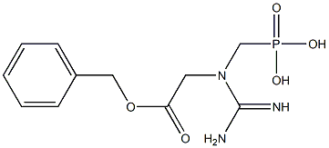 O-benzylphosphocreatine Struktur