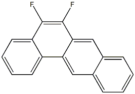 DIFLOUROBENZANTHRACENE Struktur