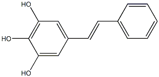 3,4,5-TRANS-TRIHYDROXYSTILBENE Struktur