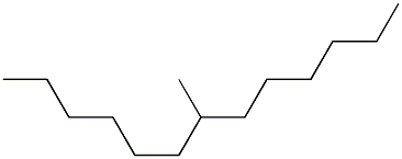 TRIDECANE,7-METHYL Struktur