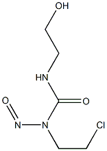 1-NITROSO-1-(2-CHLOROETHYL)-3-(2-HYDROXYETHYL)UREA Struktur