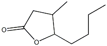 4-HYDROXY-3-METHYLOCTANOICACIDLACTONE Struktur