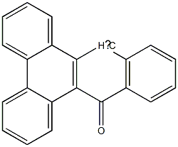 DIBENZANTHRONYL Struktur