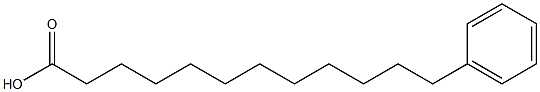 OMEGA-PHENYLLAURICACID Struktur