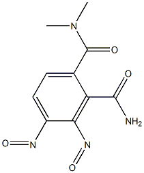 DIMETHYLDINITROSOPHTHALAMIDE Struktur