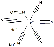 FERRATE(2-),PENTACYANONITROSYL-,DISODIUM Struktur