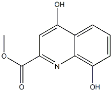 XANTHURENICACIDMETHYLESTER Struktur