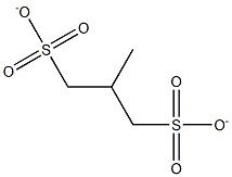 ETHANEDIMETHYLSULPHONATE Struktur