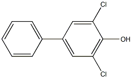 3,5-DICHLORO-4-BIPHENYLOL Struktur