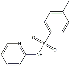 4-METHYL-N-2-PYRIDINYL-BENZENESULPHONAMIDE Struktur