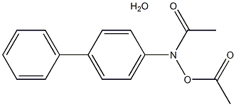 4-ACETOXYACETYLAMINOBIPHENYLETHER Struktur