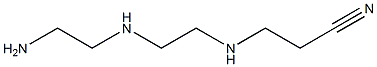 CYANOETHYLDIETHYLENETRIAMINE Struktur