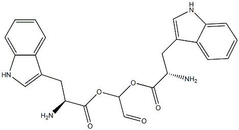 DI-L-TRYPTOPHANACETALDEHYDE Struktur