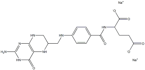 SODIUMTETRAHYDROFOLATE Struktur