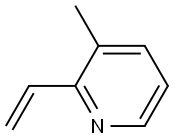 METHYLVINYLPYRIDINE Struktur