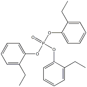 TRI-2-ETHYL-PHENYLPHOSPHATE Struktur