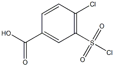 4-CHLORO-5-CHLORO-SULPHONYLBENZOICACID Struktur