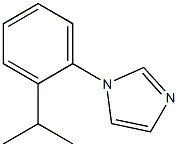 1-(2-ISOPROPYLPHENYL)IMIDAZOLE Struktur