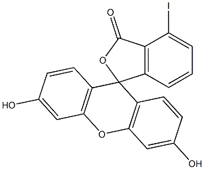 4-IODOFLUORESCEIN Struktur