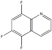 5,6,8-TRIFLUOROQUINOLINE Struktur