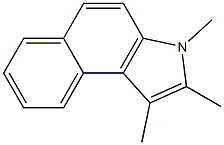 1,2,3-TRIMETHYLBENZO(E)INDOLE Struktur