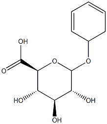 HYDROPHENYLGLUCURONIDE Struktur