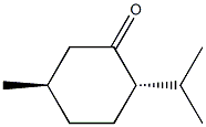 TRANS-L-PARA-MENTHAN-3-ONE Struktur