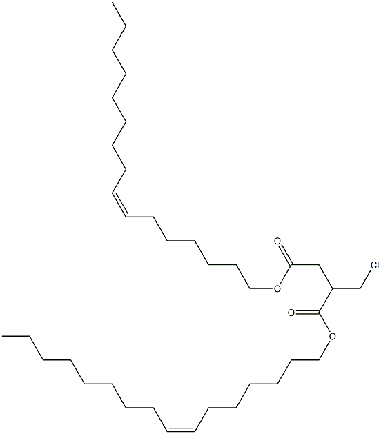 3-CHLORO-1,2-BIS(OXYOLEOYL)-PROPANE Struktur