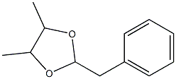 2-BENZYL-4,5-DIMETHYL-1,3-DIOXOLAN Struktur