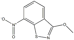 7-NITRO-3-METHOXYBENZISOTHIAZOLE Struktur