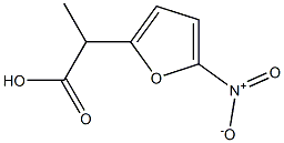 5-NITRO-2-FURYLPROPIONICACID Struktur