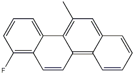 FLUORO-5-METHYLCHRYSENE Struktur