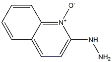 HYDRAZINOQUINOLINE-N-OXIDE Struktur