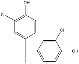 3,3'-DICHLOROBISPHENOLA Struktur