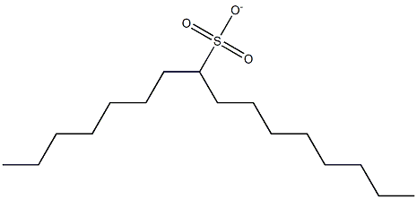 HEPTYLNONANESULPHONATE Struktur