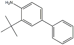 3-TERT-BUTYL-4-AMINOBIPHENYL Struktur